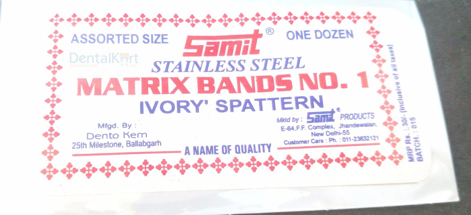 Samit Matrix Bands